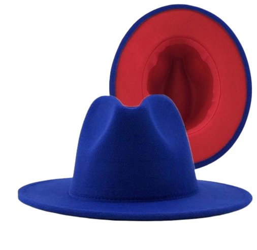 Mikki  Blue  Fedora